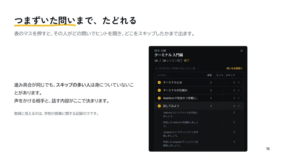 資料の 16 ページ