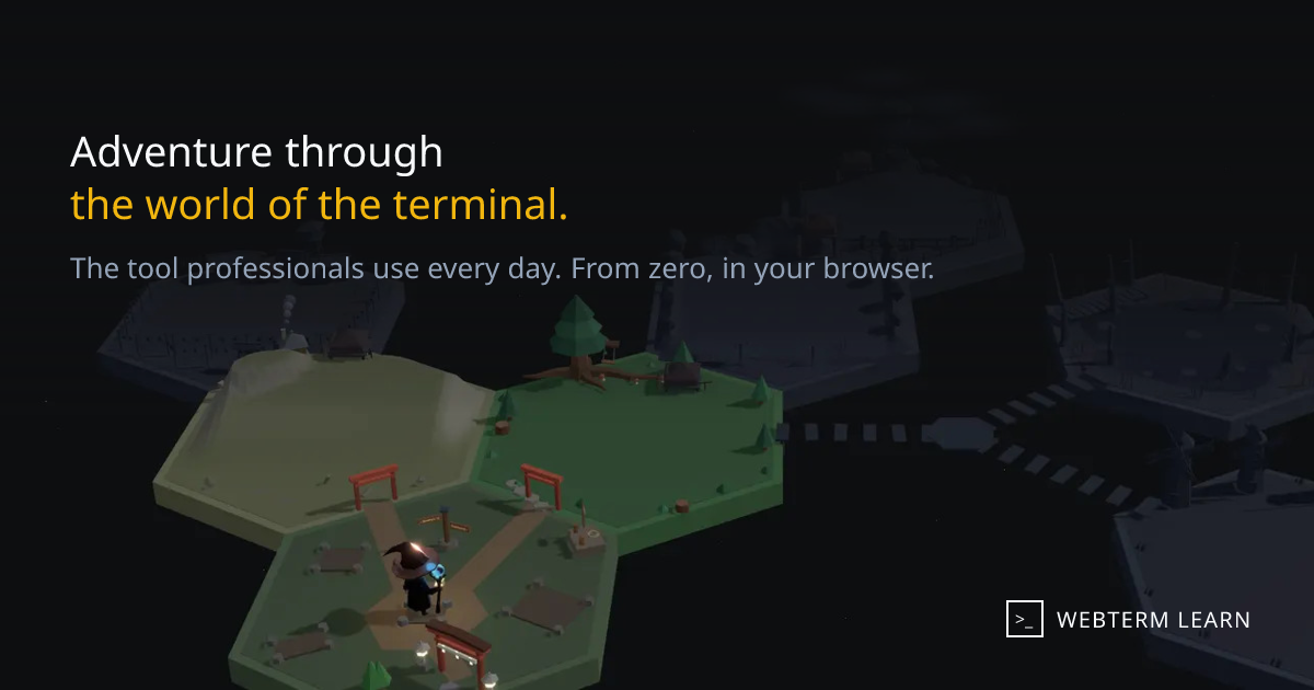 WebTerm Learn screenshot 1