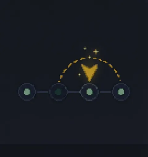 The commit stays. Only where HEAD points moves