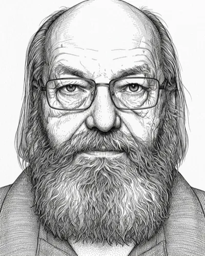 Ken Thompson: Creator of Unix and grep (illustration)