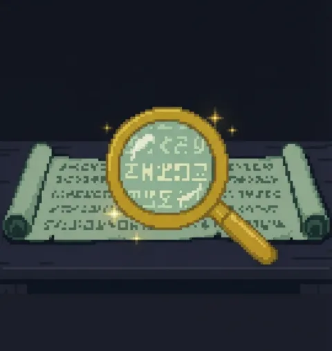Even cryptic symbols lose their menace once you have a lens to read them