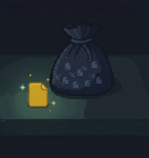 A brand-new file never makes it into the bag