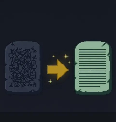 Decode a cryptic command into its clear meaning