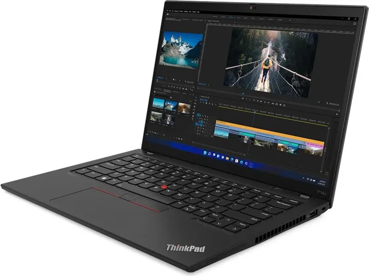 ThinkPad P14s Gen 3 (AMD) Angled