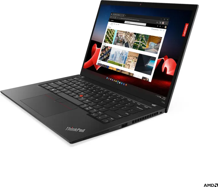 ThinkPad T14s Gen 4 (AMD) Angled