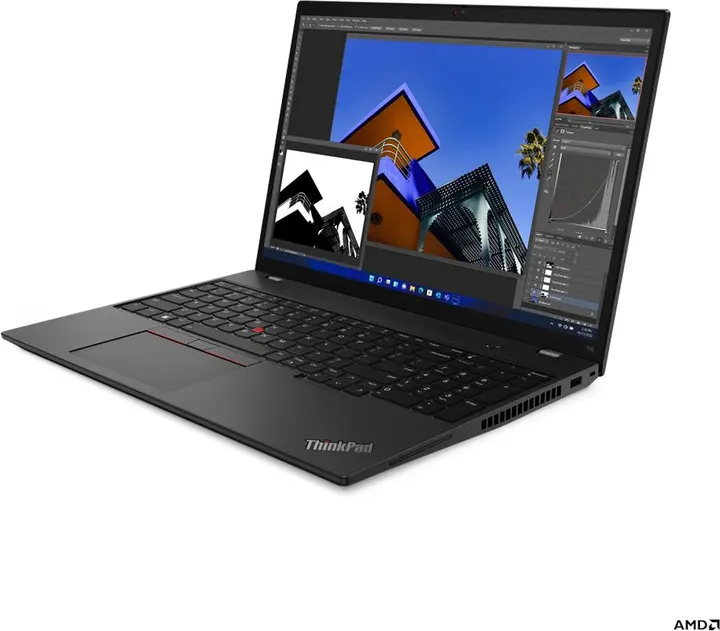 ThinkPad T16 Gen 1 (AMD) Angled