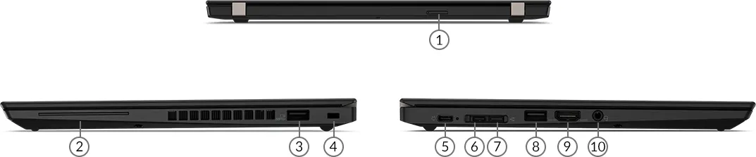 ThinkPad X13 Gen 1 (AMD) ports